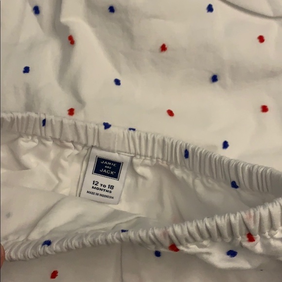 Janie & Jack 4th of July Dress/Bloomer Set 12-18 - Picture 4 of 4